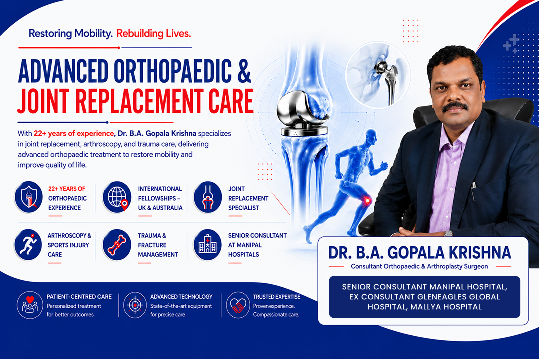 G K  Ortho – Best Orthopedic Clinic in Banashankari , Bangalore